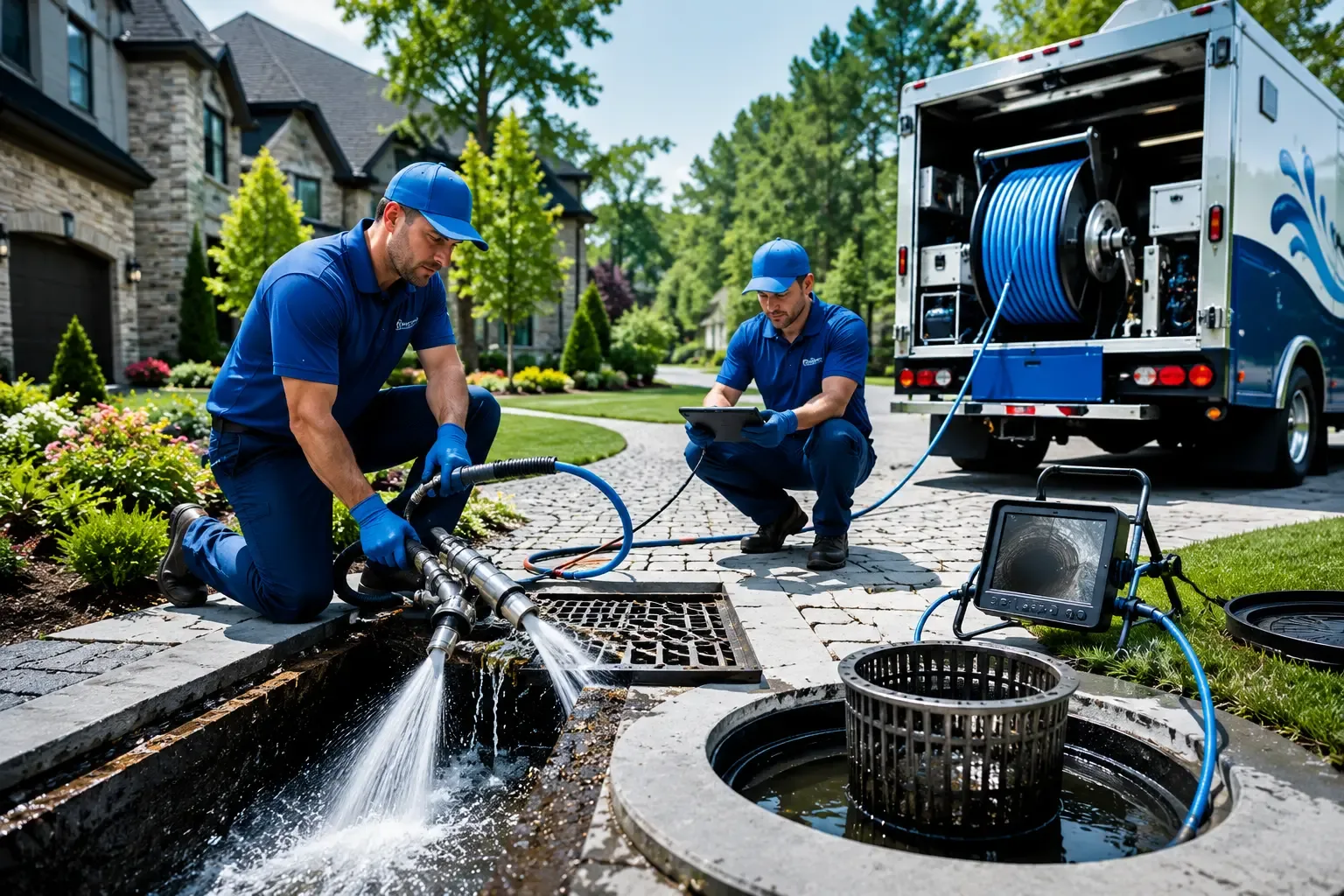 Local outdoor drain cleaning professionals in Creston, IA